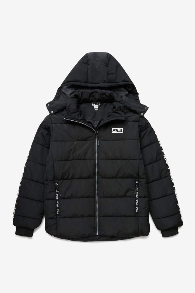 Fila Bunda Panske Pace Puffer Čierne - MFIGP4962